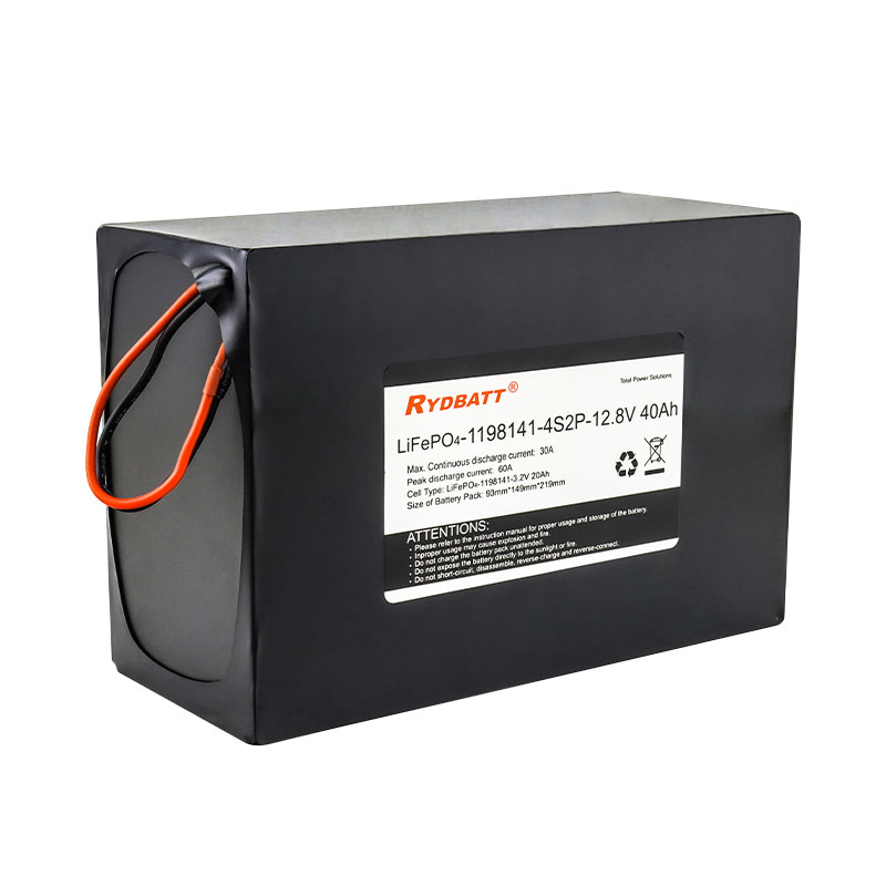12.8V 40A 大容量磷酸铁锂 储能电池组 UPS电源