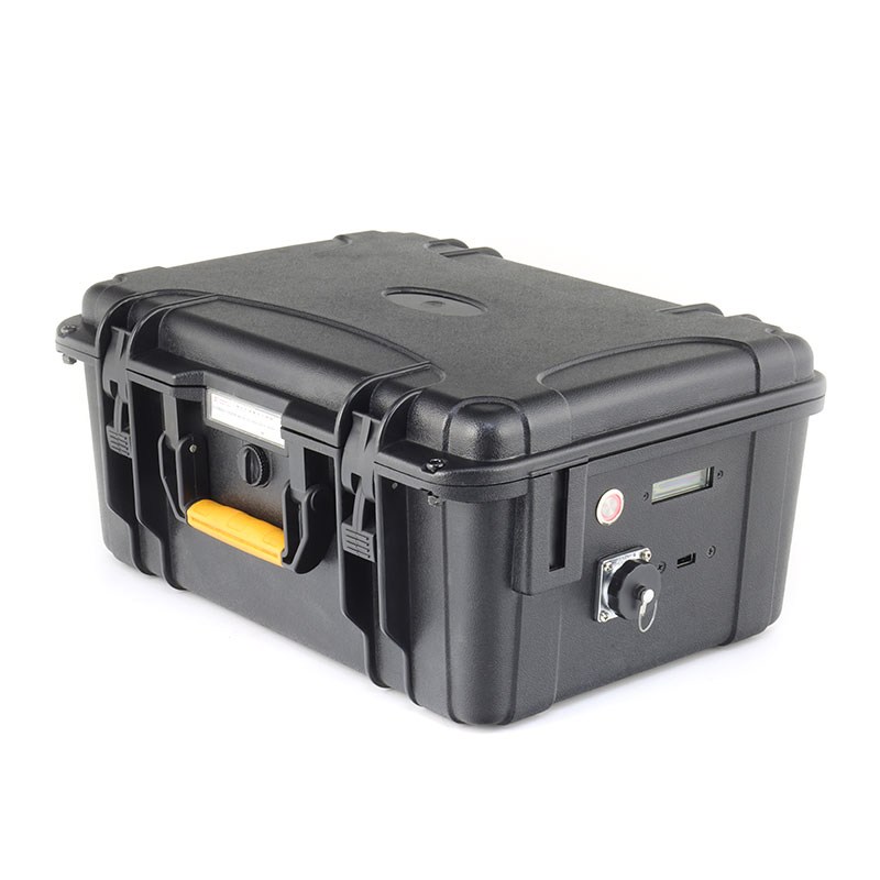 IP67级防水 13S 20P 18650锂电池PACK  轨道车动力电池